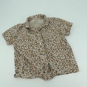 Rylee + Cru Floral Button Down Shirt Kids 10 12